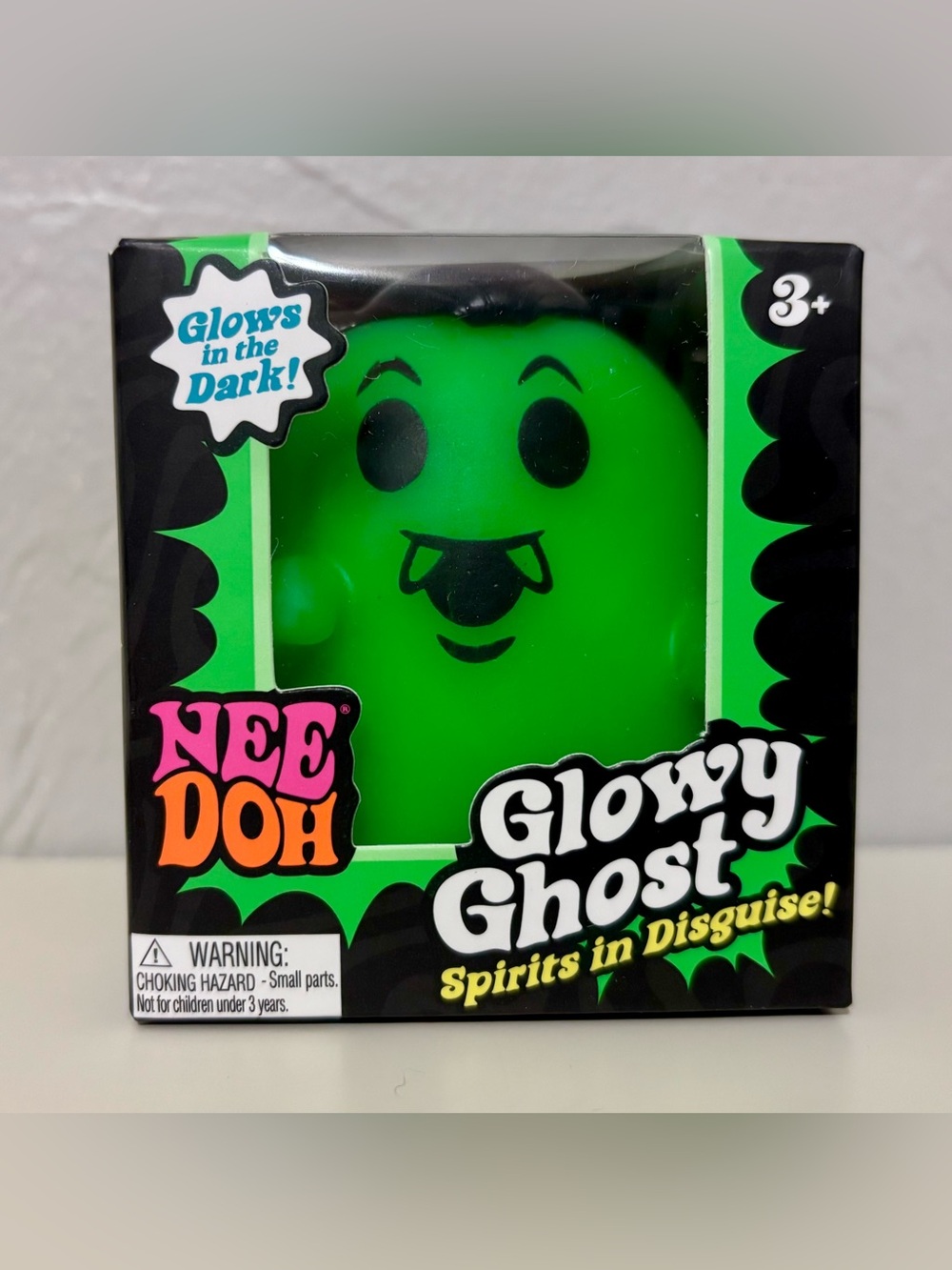 Schylling Green NeeDoh Glowy Ghost Fidget Toy Halloween 2026 Vampire